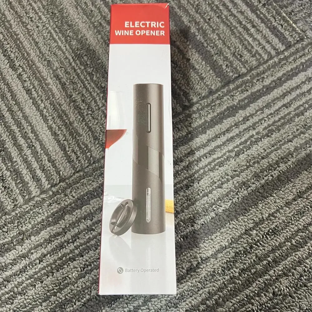 Wine Opener, Electric Bottle Kit with Cutter Openers (No Include Battery)